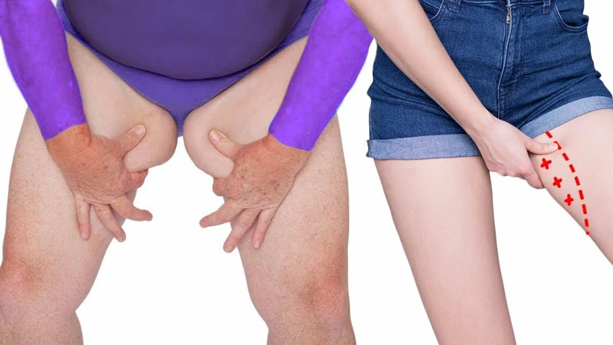 Does walking burn fat on thighs